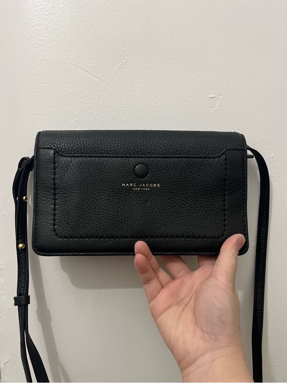 Marc Jacobs Empire City Pebbled Leather Crossbody Mini Bag